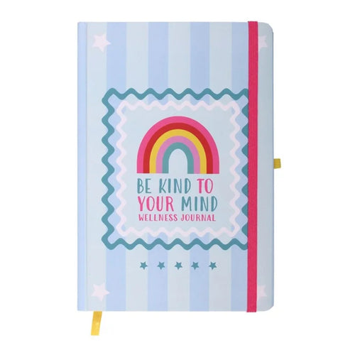 Be Kind to Your Mind A5 Wellness Journal with Citrine Pen