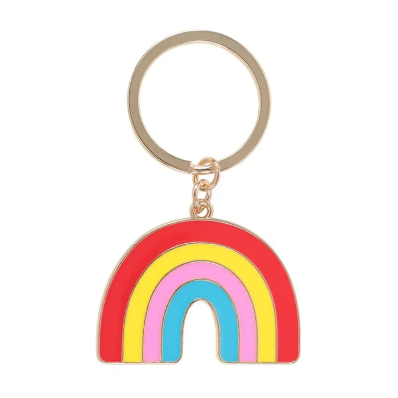 Be Kind to Your Mind Rainbow Keyring
