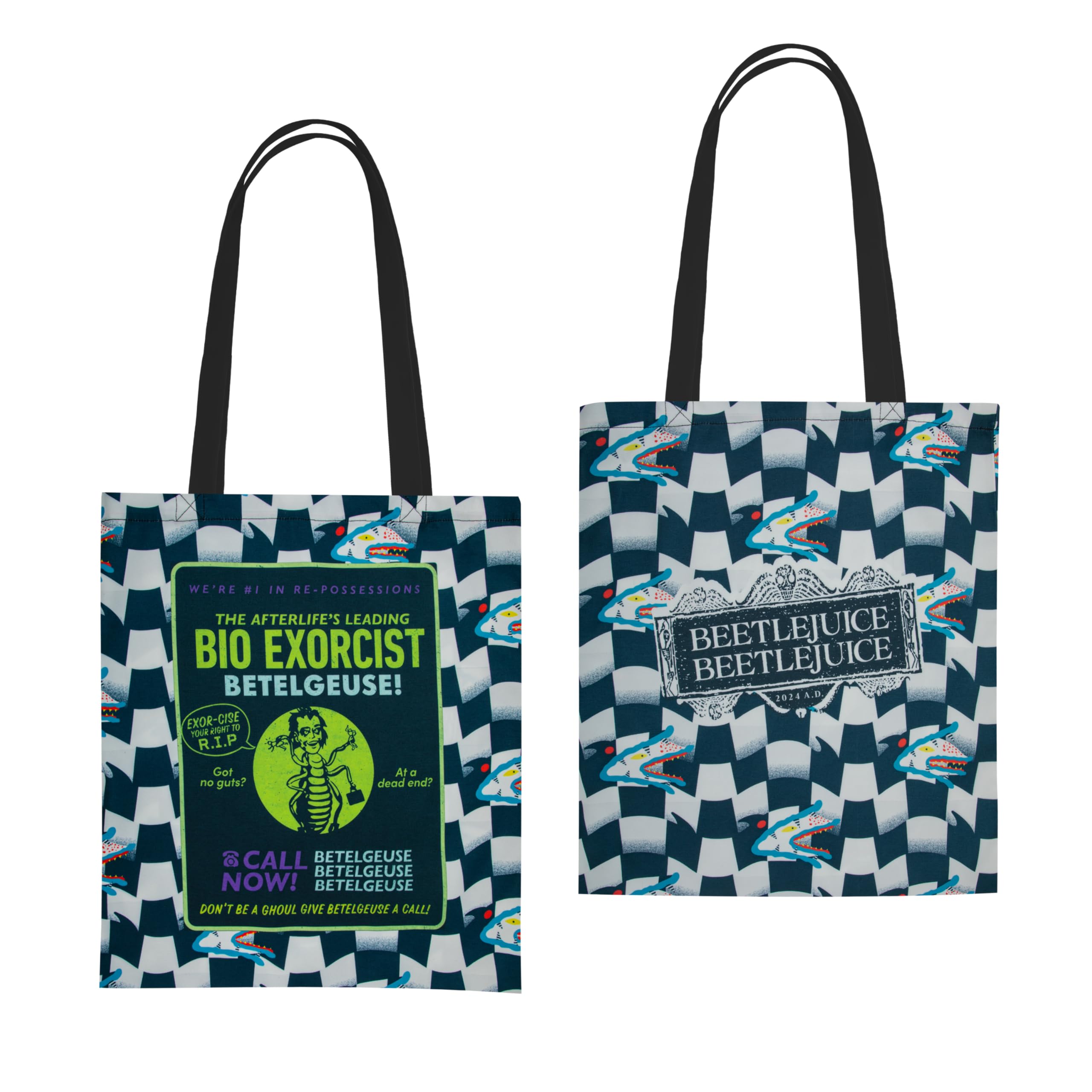 Call Beetlejuice Tote Bag