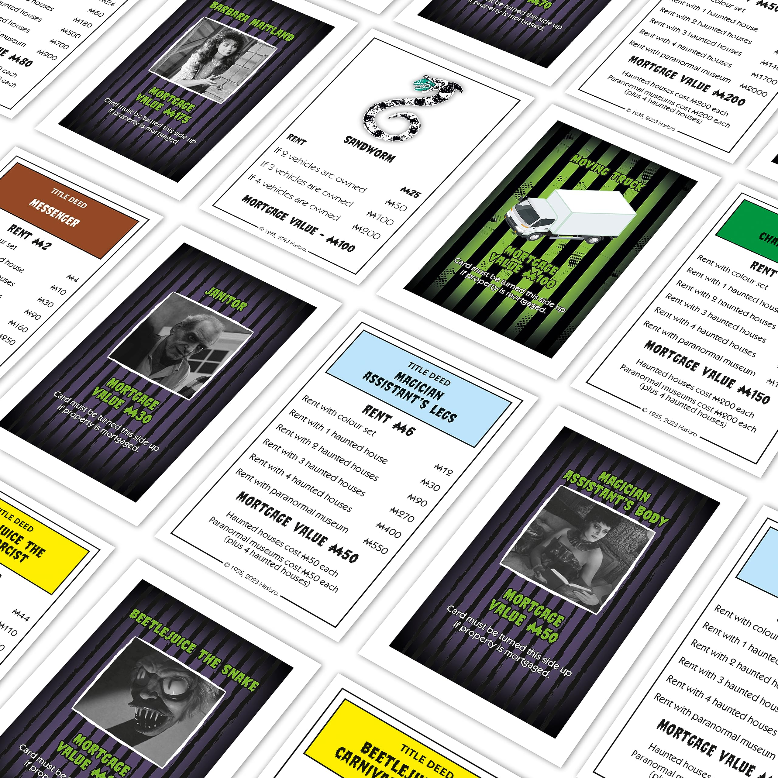 Beetlejuice Monopoly Game