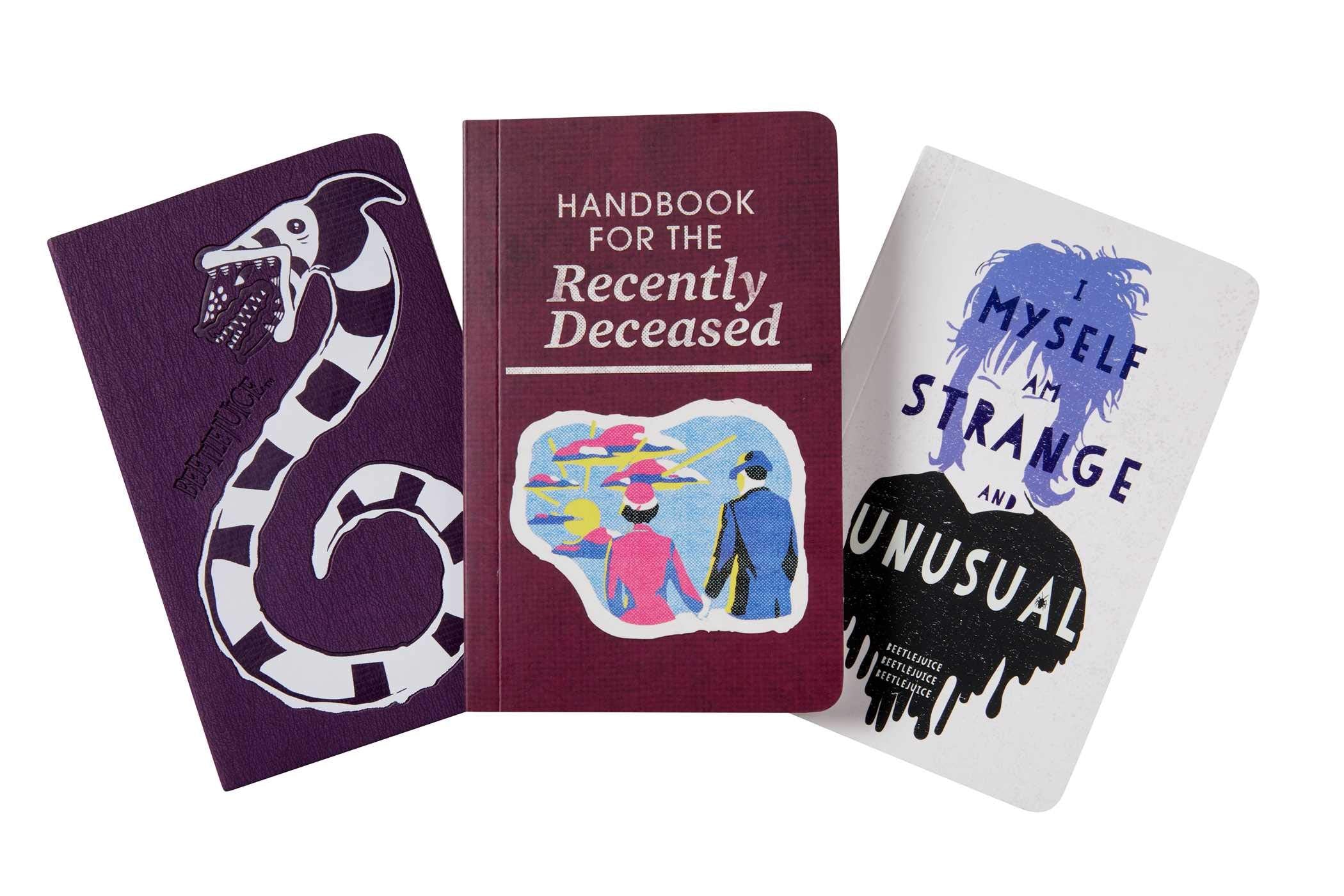 Beetlejuice Pocket Notebook Collection : Set of 3