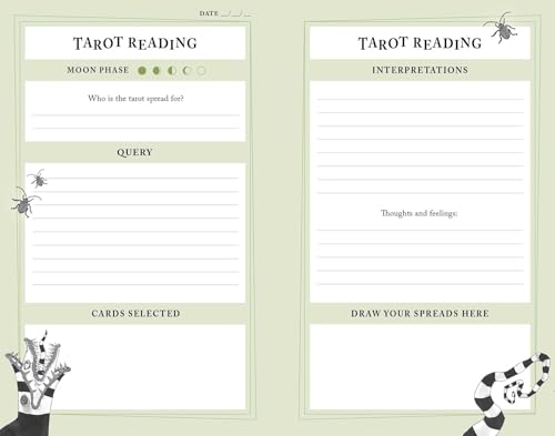 Beetlejuice Tarot Journal Hardback Calendars Diaries & Annuals