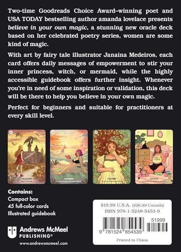 Believe in Your Own Magic: A 45-Card Oracle Deck and Guidebook Multiple-component retail product Book