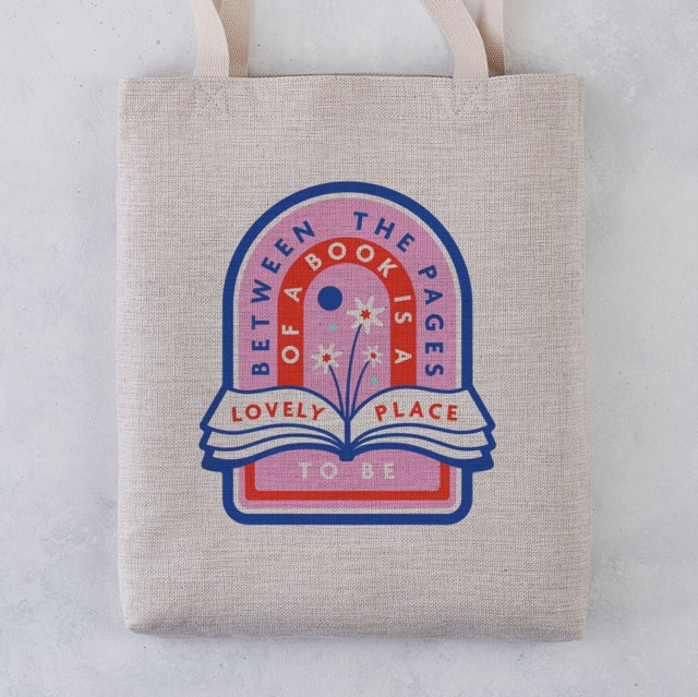 Between The Pages Of A Book Tote Bag Bags