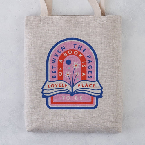 Between The Pages Of A Book Tote Bag Bags