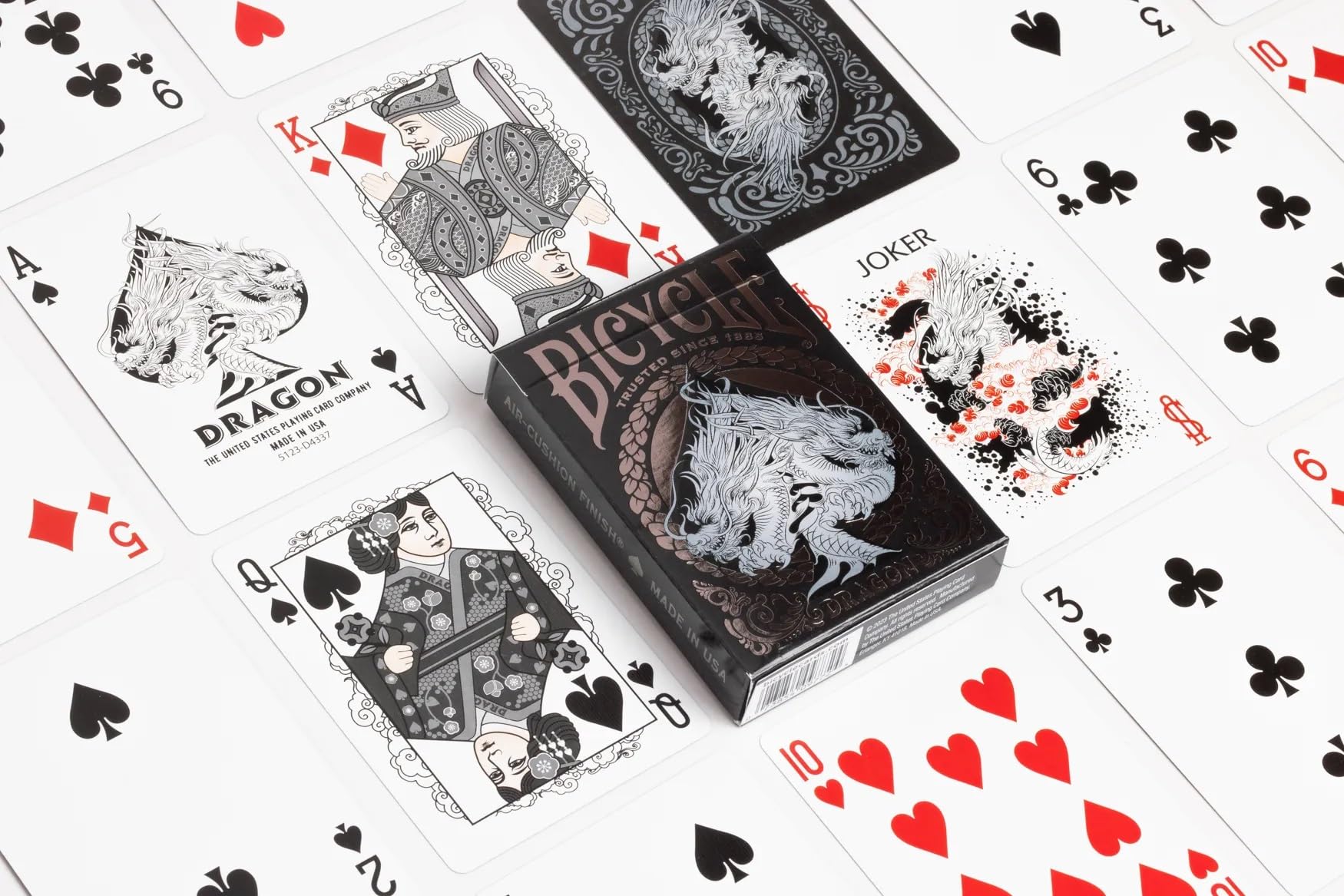 Bicycle(R) Black Dragon Playing Cards