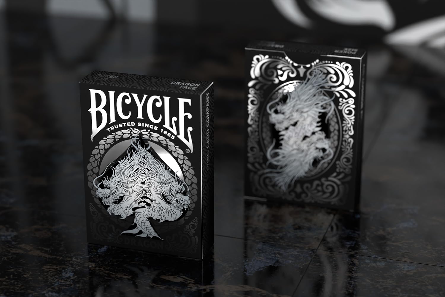Bicycle(R) Black Dragon Playing Cards