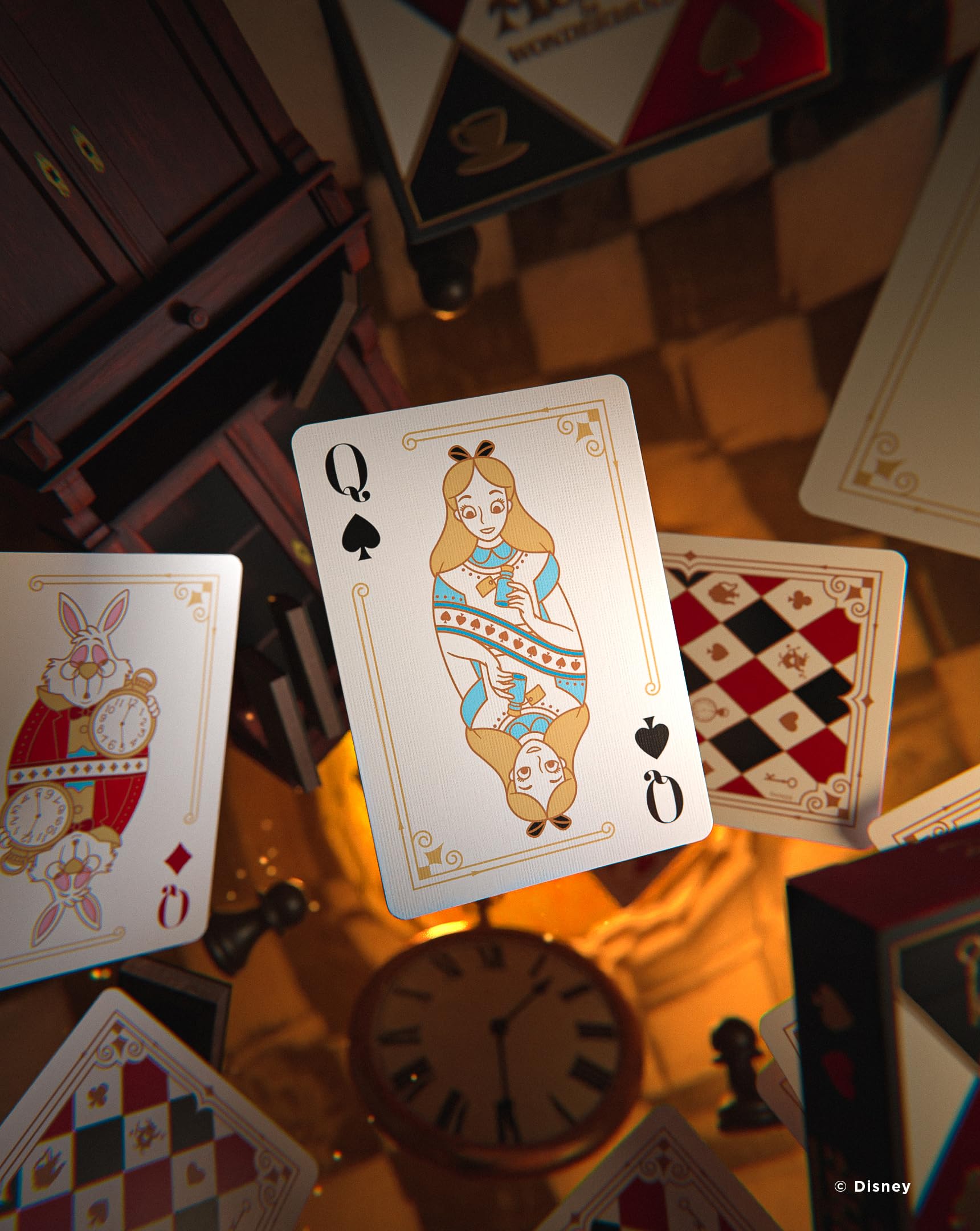 Bicycle Disney Alice In Wonderland Playing Cards
