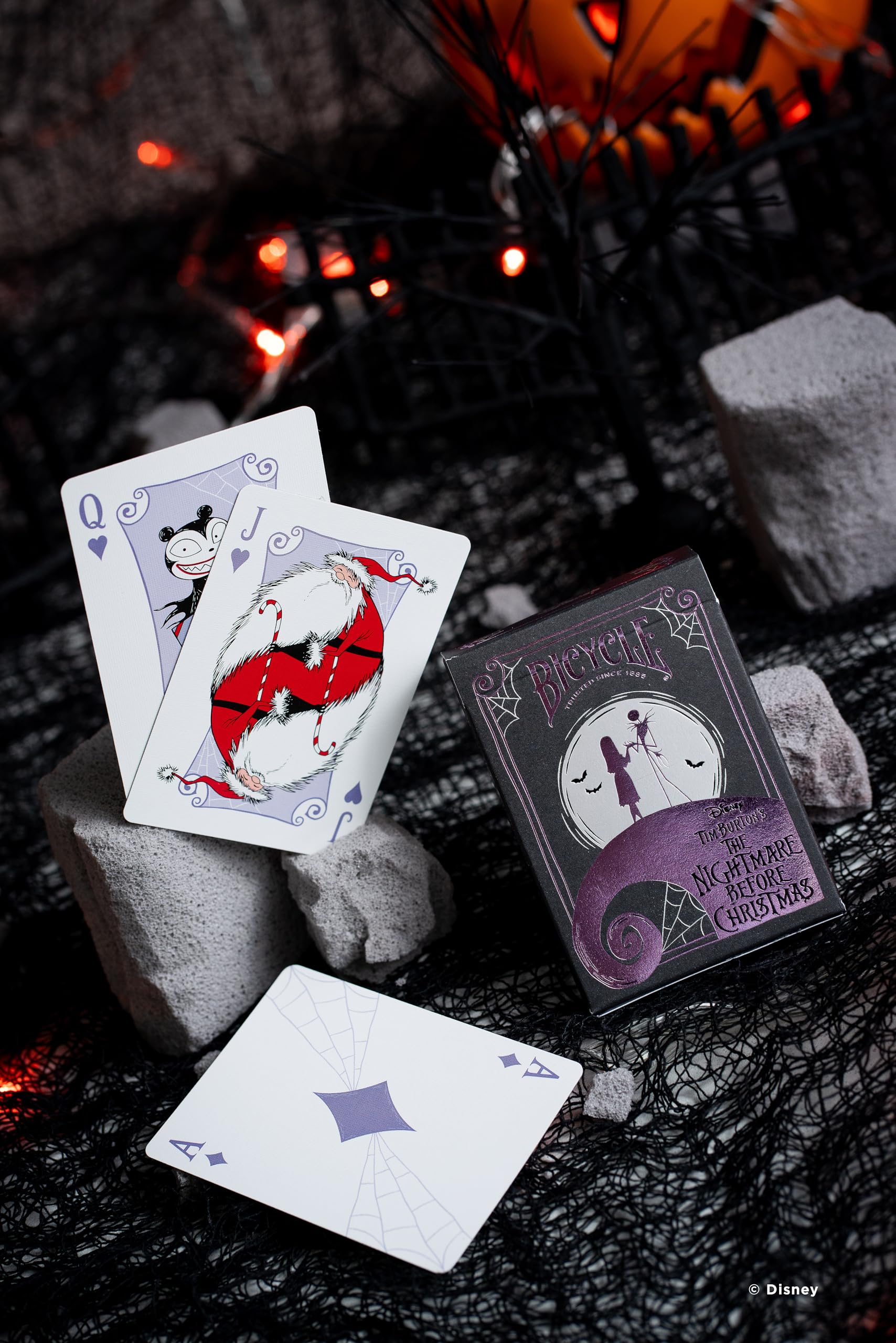Bicycle Disney Nightmare B4 Xmas Playing Cards