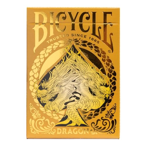 Bicycle(R) Gold Dragon Playing Cards