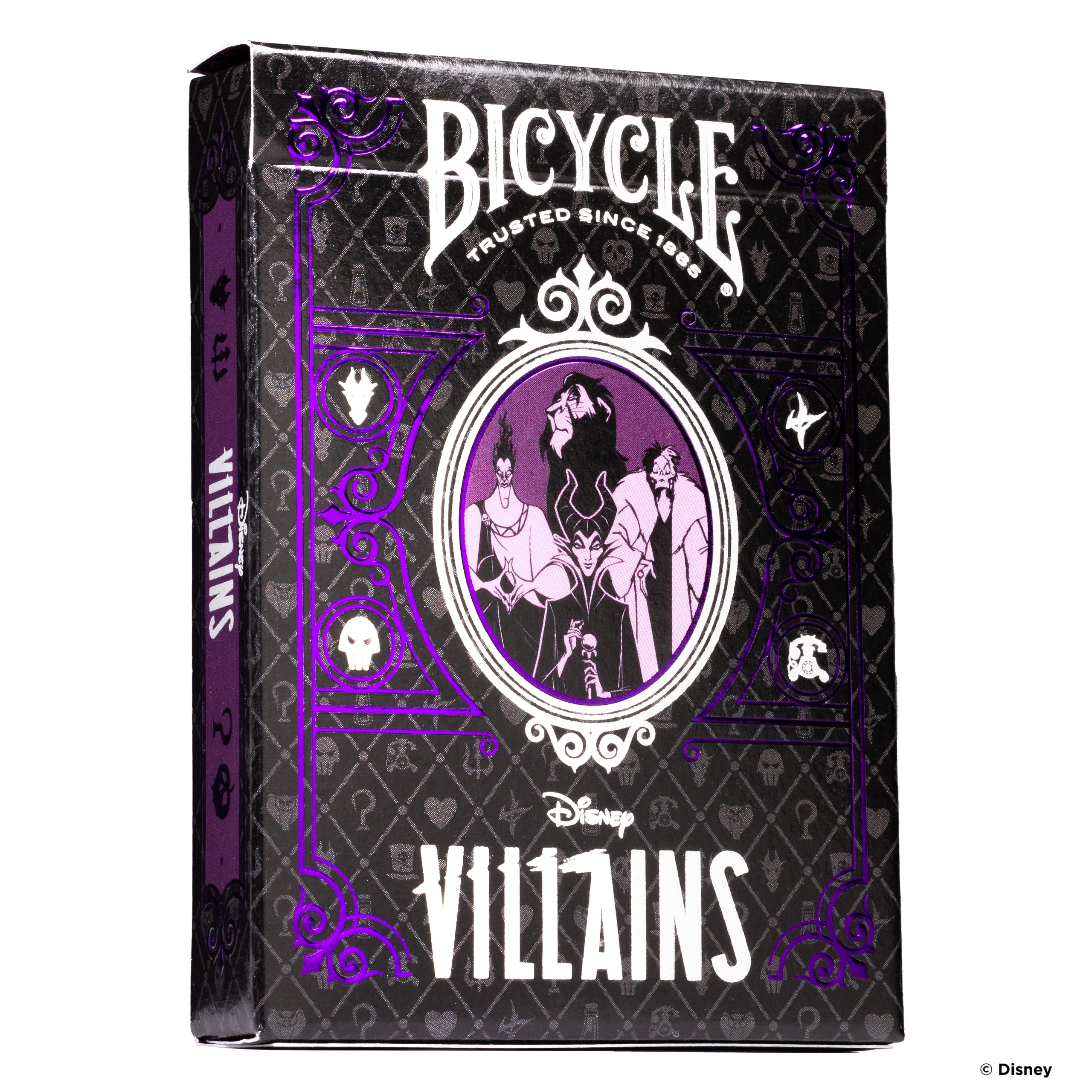 Bicycle Green & Purple Villain Europe Playing Cards