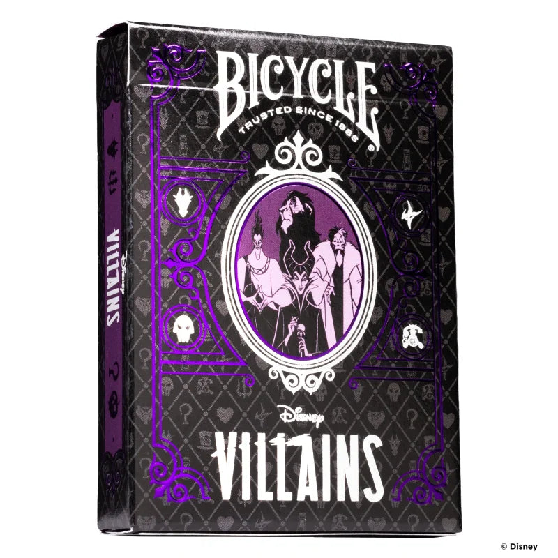 Bicycle Green & Purple Villain Europe Playing Cards