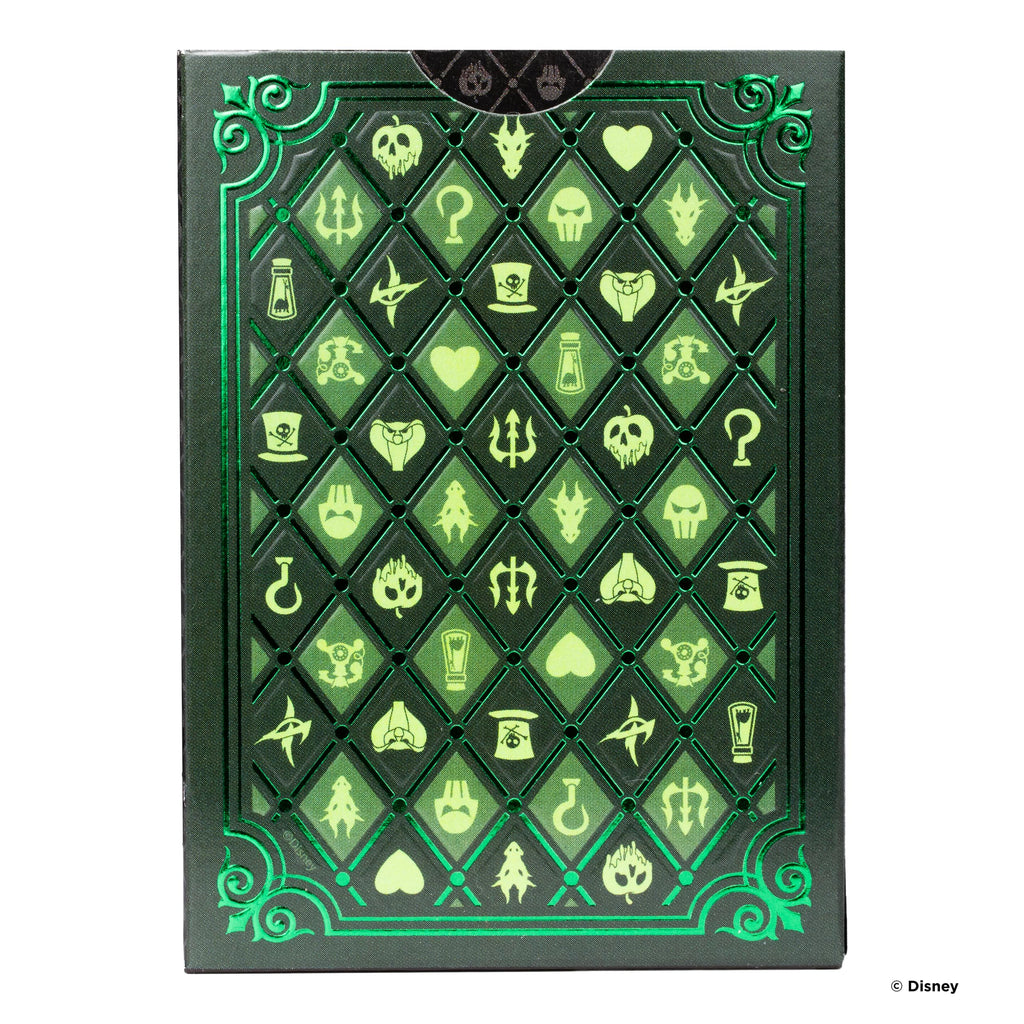 Bicycle Green & Purple Villain Europe Playing Cards
