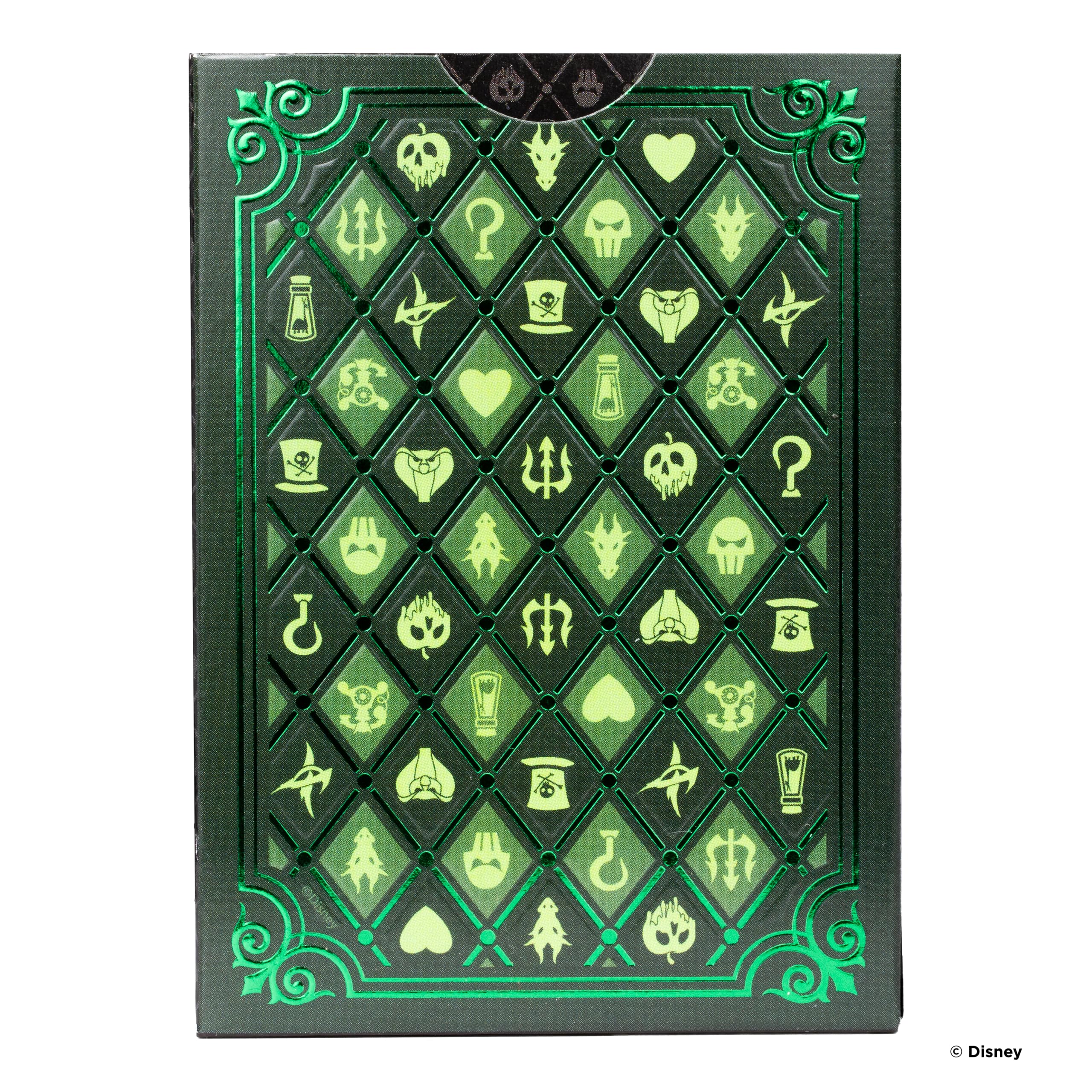 Bicycle Green & Purple Villain Europe Playing Cards