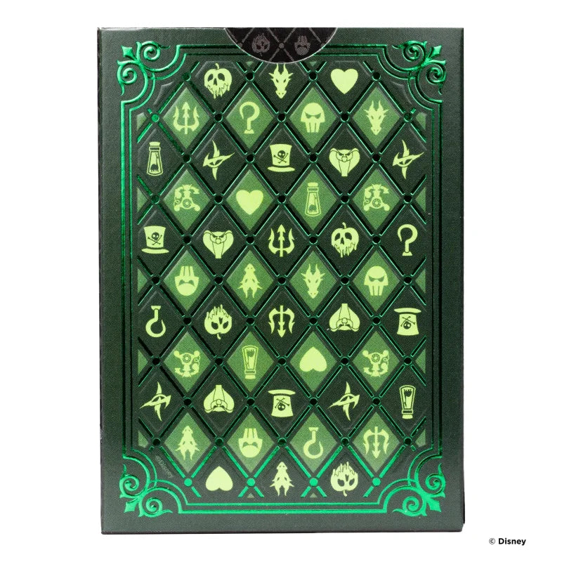 Bicycle Green & Purple Villain Europe Playing Cards