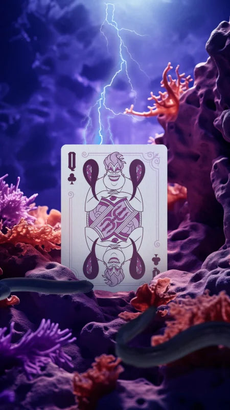 Bicycle Green & Purple Villain Europe Playing Cards