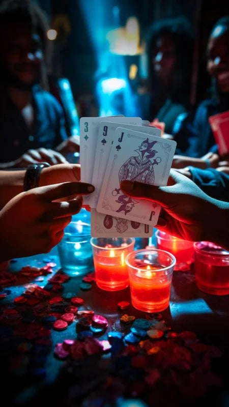 Bicycle Green & Purple Villain Europe Playing Cards