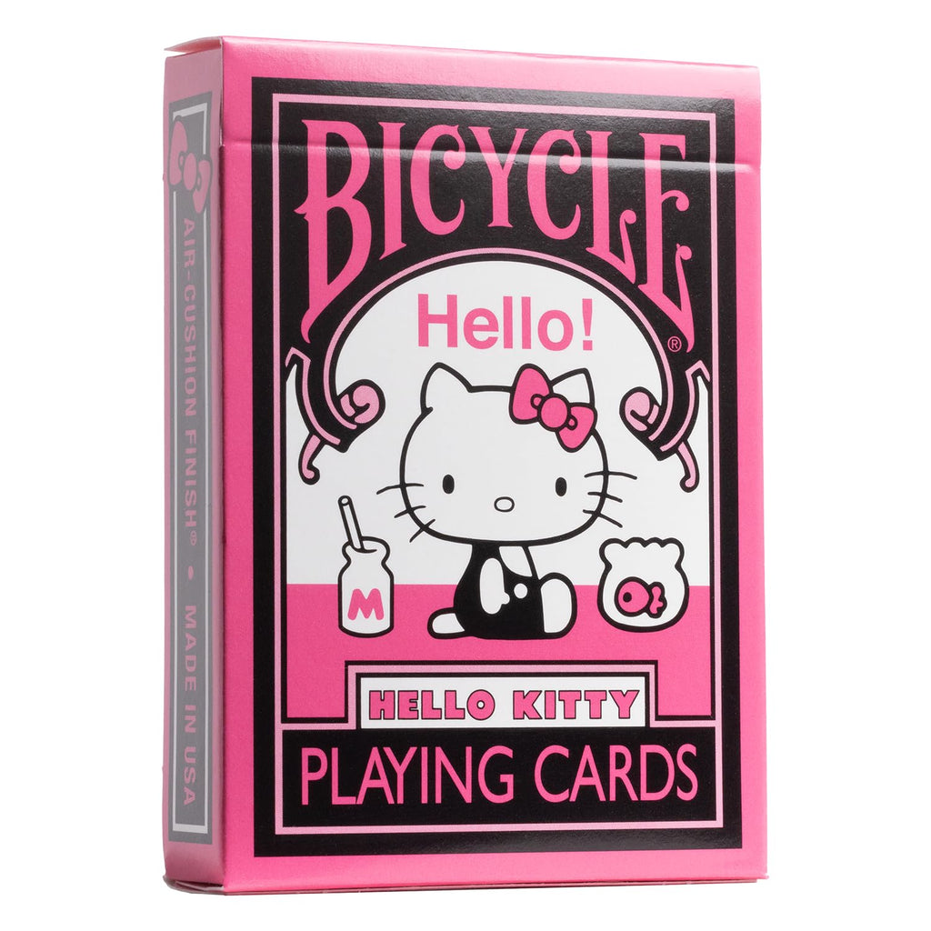 Bicycle(R) Hello Kitty Black Pink Playing Cards