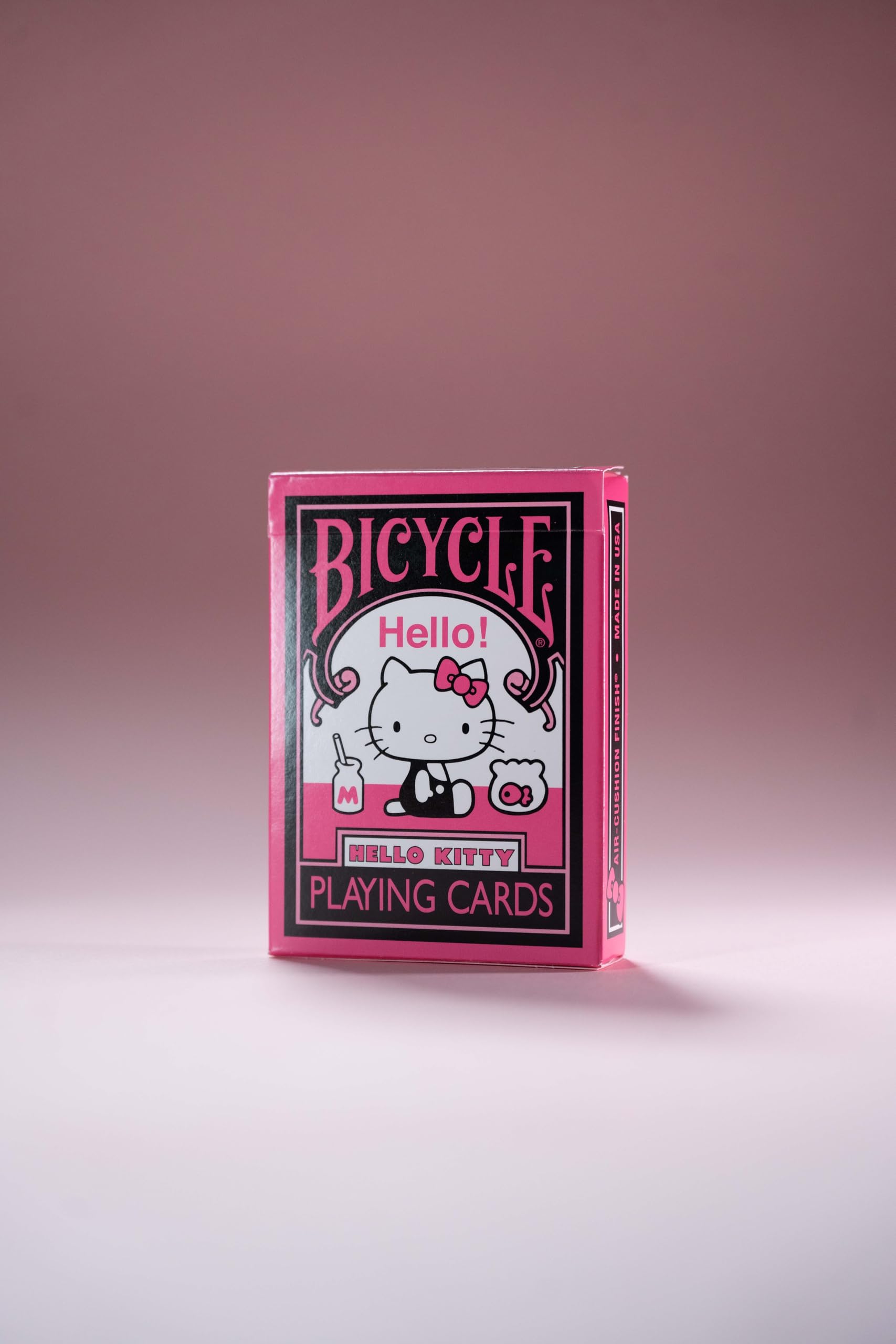 Bicycle(R) Hello Kitty Black Pink Playing Cards