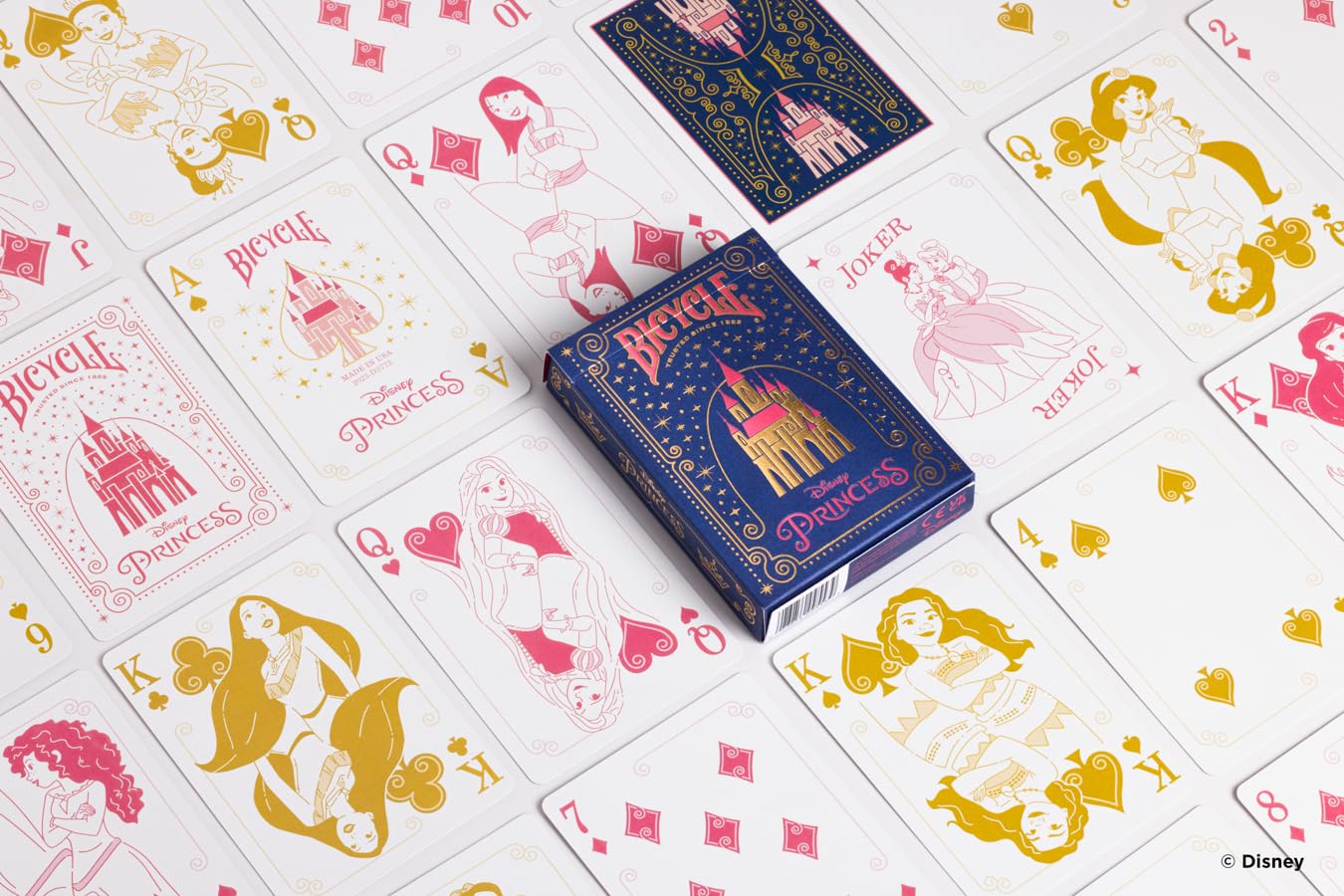 Bicycle(R)  Princess Pink/Navy Playing Cards