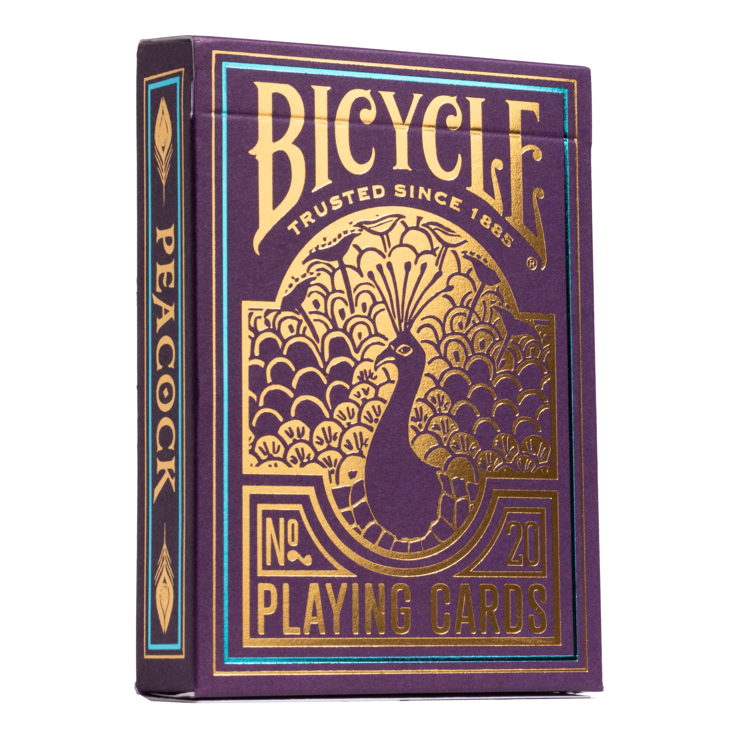Bicycle(R) Purple Peacock Playing Cards