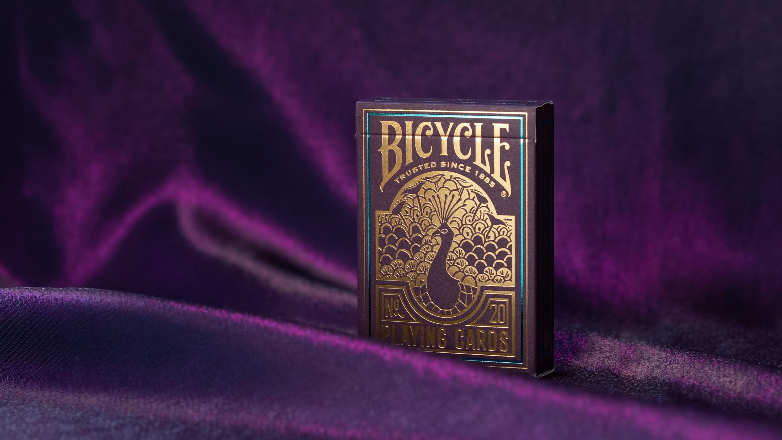 Bicycle(R) Purple Peacock Playing Cards