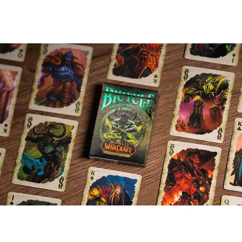 Bicycle World Of Warcraft V2: The Burning Crusde Playing Cards