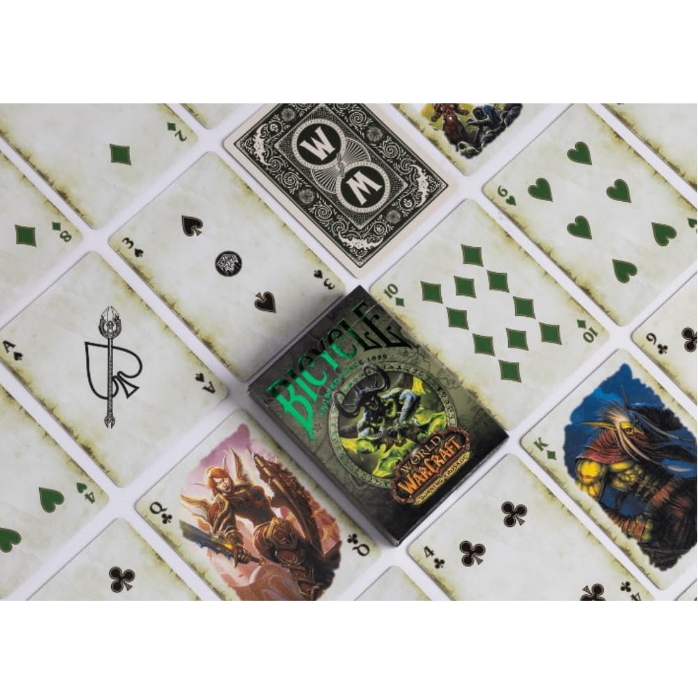 Bicycle World Of Warcraft V2: The Burning Crusde Playing Cards