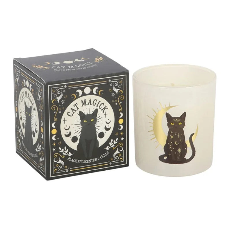Black Cat Magick Fig Candle