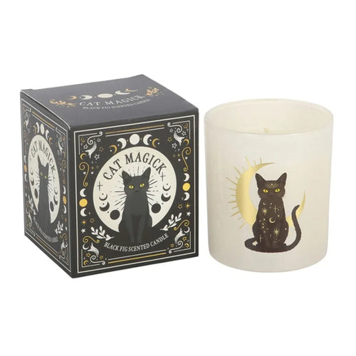 Black Cat Magick Fig Candle