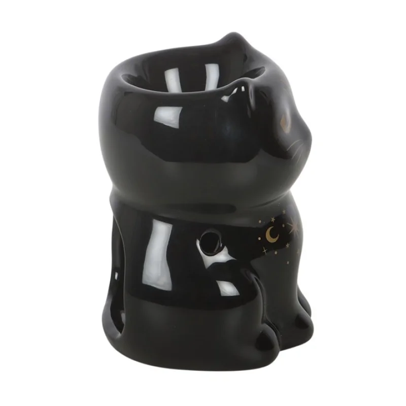 Black Cat Magick Oil Burner