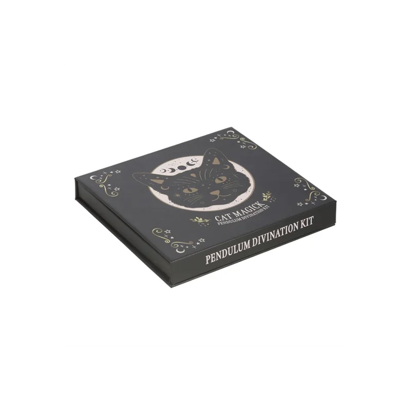 Black Cat Magick Pendulum Divination Kit