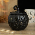 Black Folk Pumpkin Oil Burner and Wax Warmer