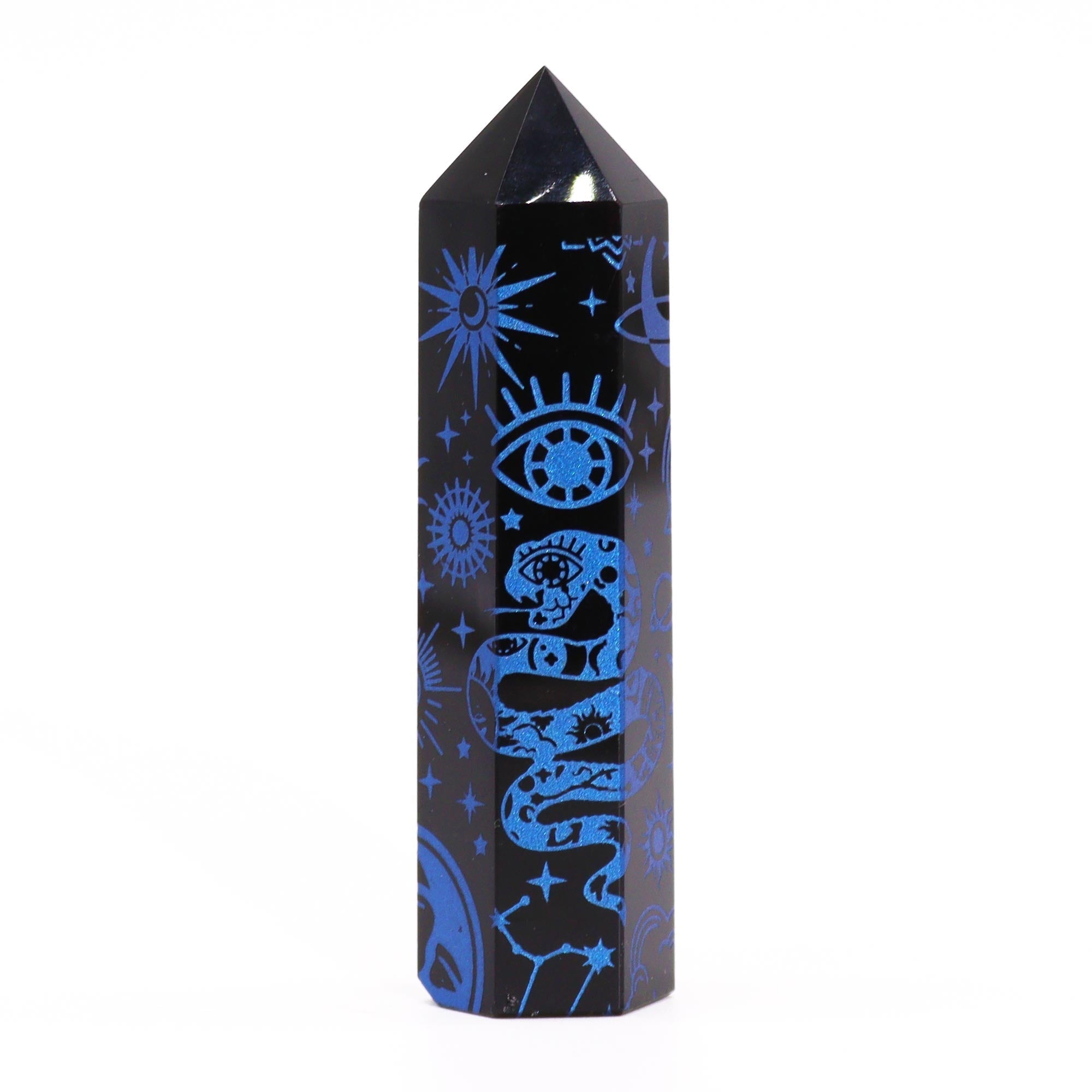 Black Obsidian Point - Mystic Story - Midnight Blue From Witch, Please!