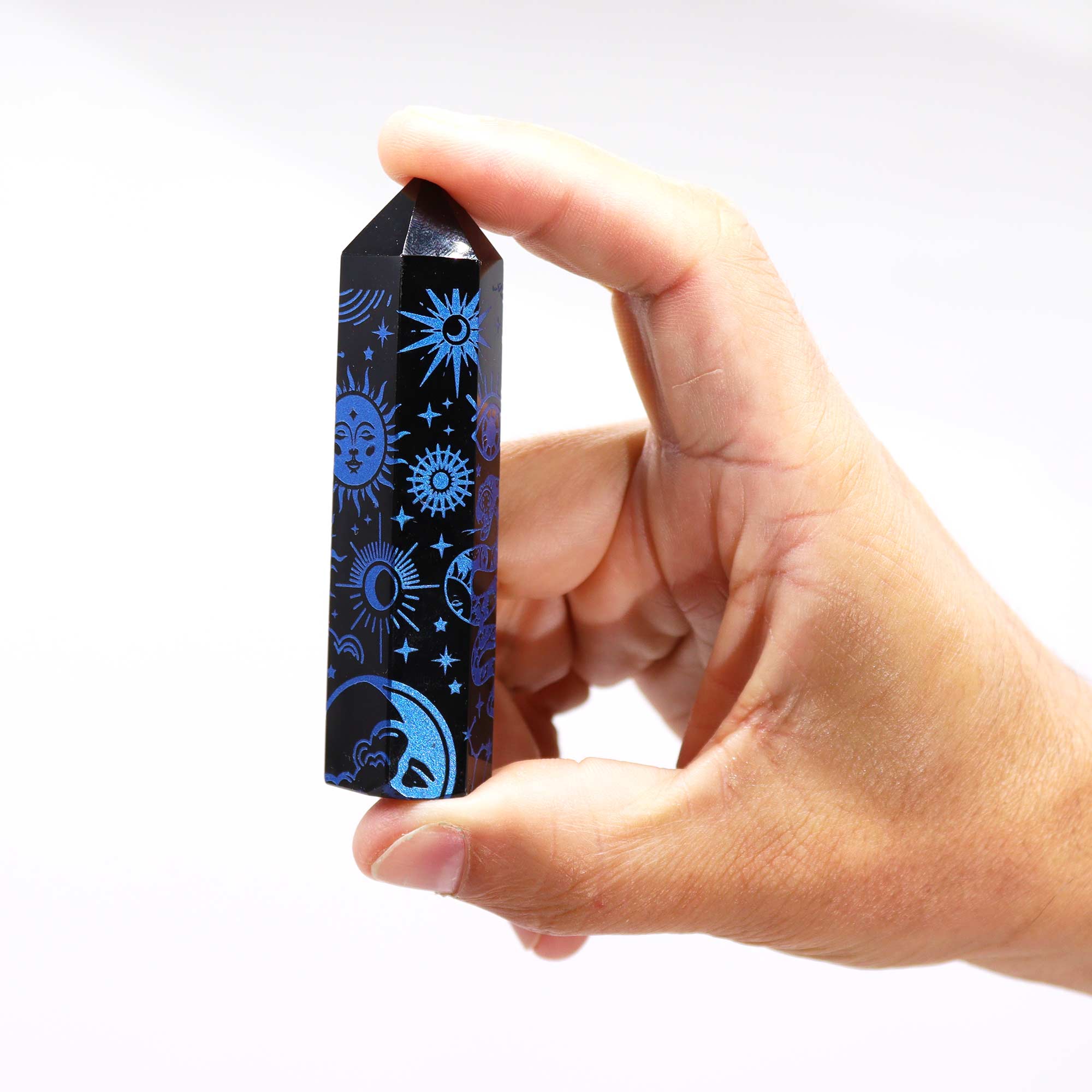 Black Obsidian Point - Mystic Story - Midnight Blue From Witch, Please!