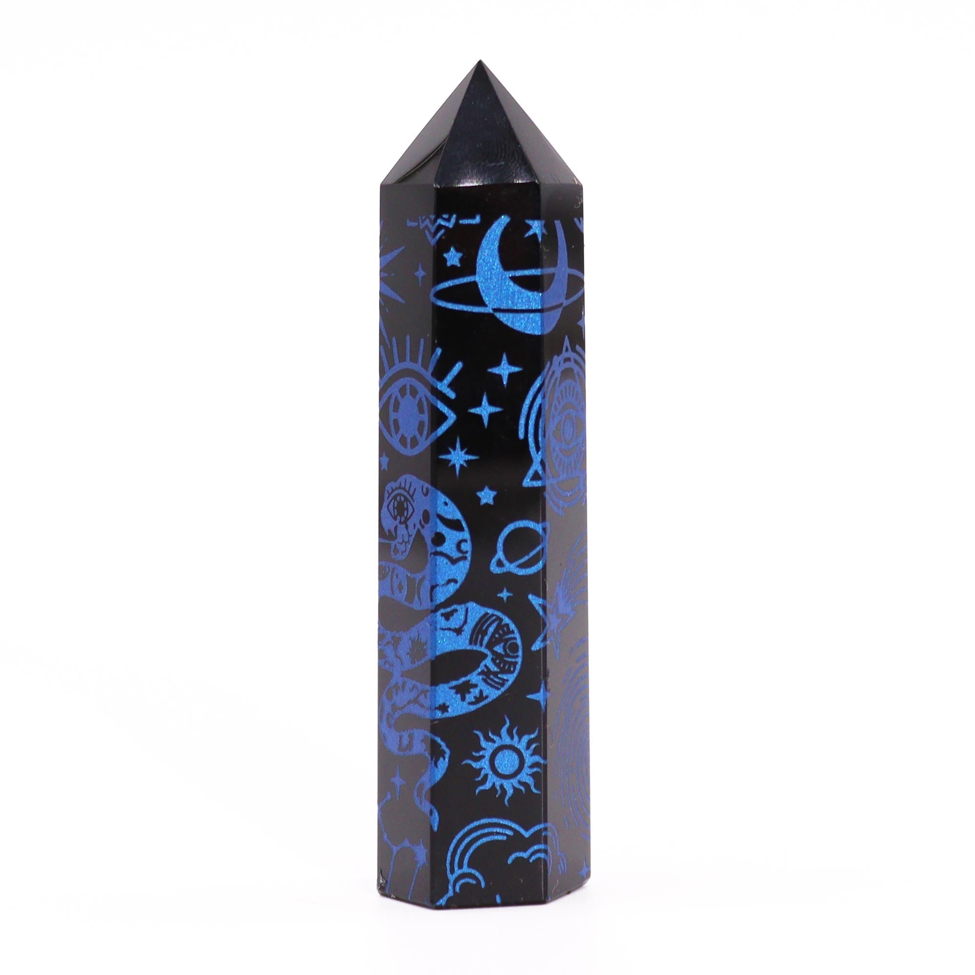 Black Obsidian Point - Mystic Story - Midnight Blue From Witch, Please!