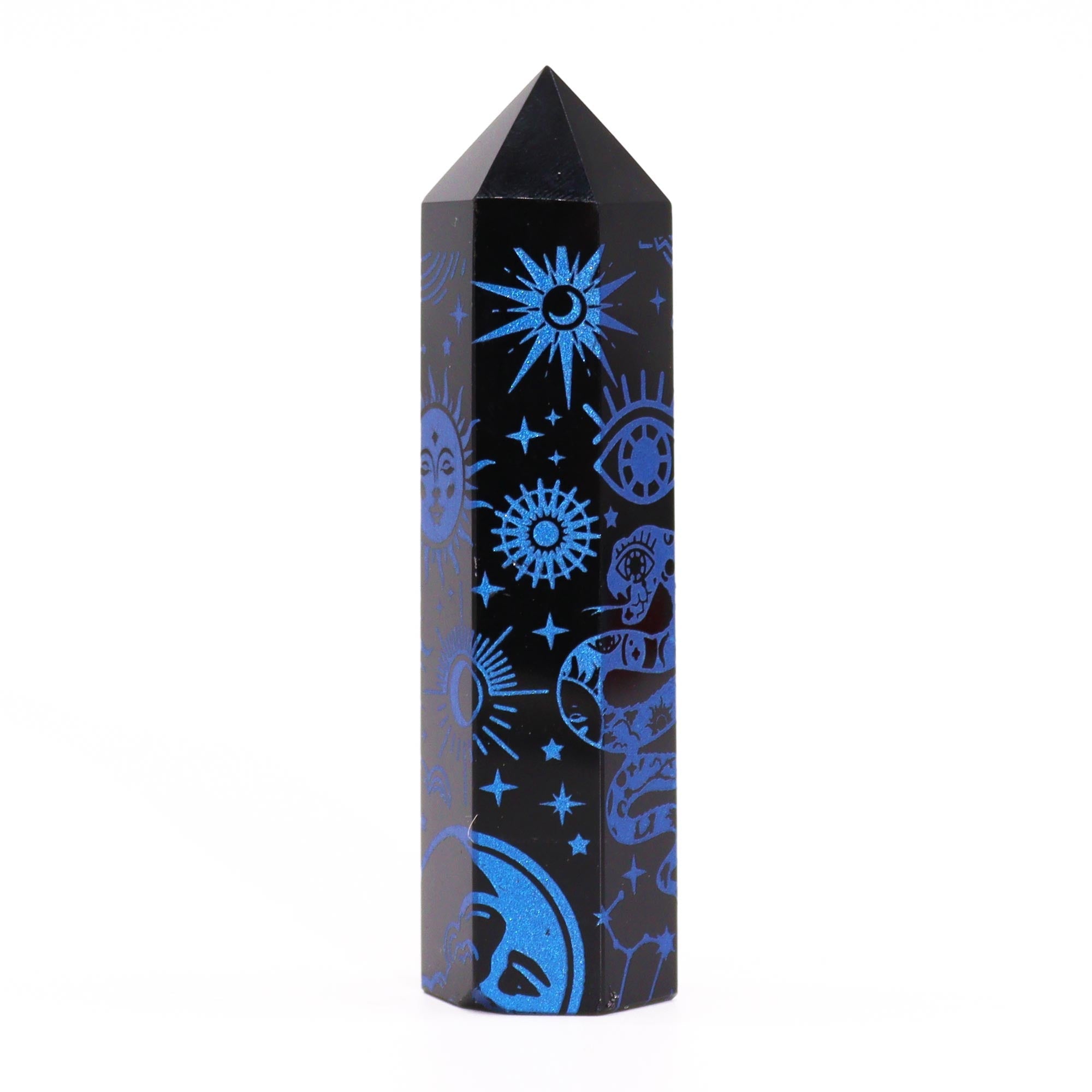Black Obsidian Point - Mystic Story - Midnight Blue From Witch, Please!