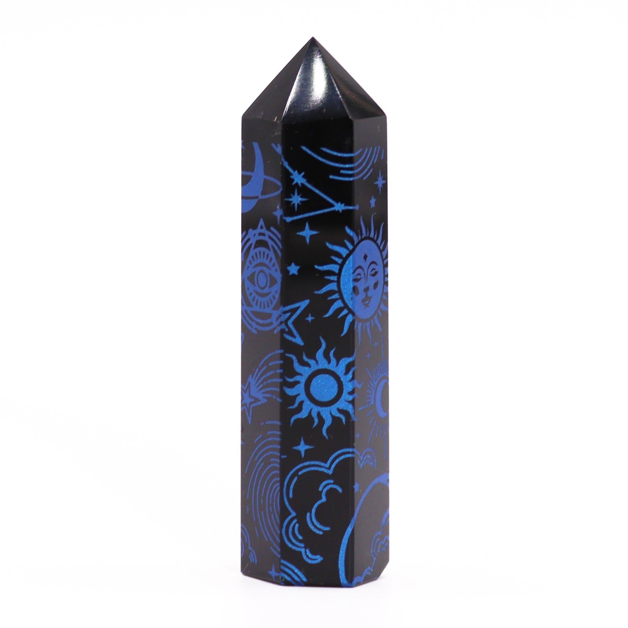 Black Obsidian Point - Mystic Story - Midnight Blue From Witch, Please!