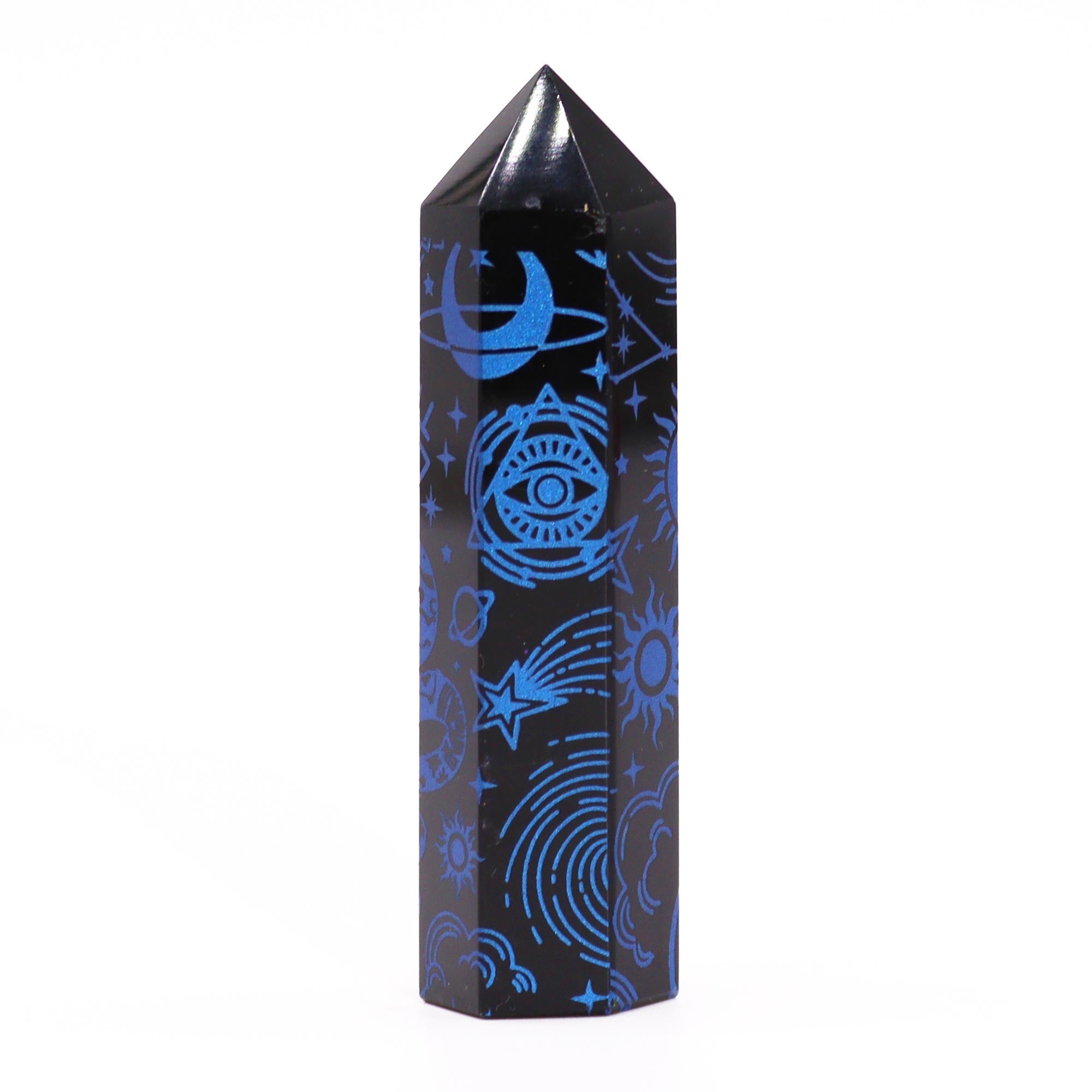 Black Obsidian Point - Mystic Story - Midnight Blue From Witch, Please!