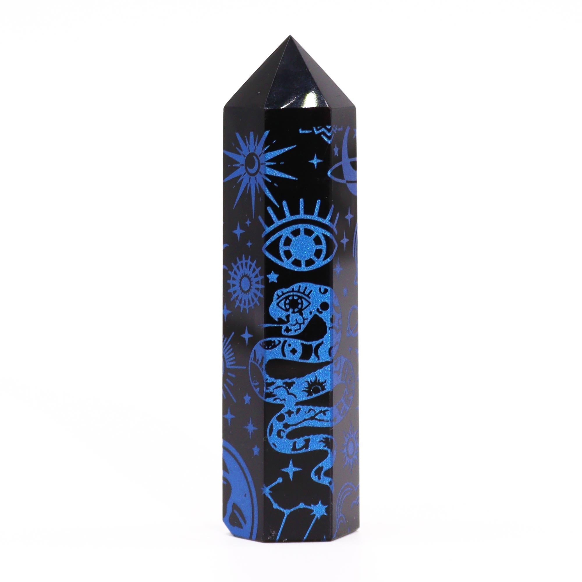 Black Obsidian Point - Mystic Story - Midnight Blue From Witch, Please!