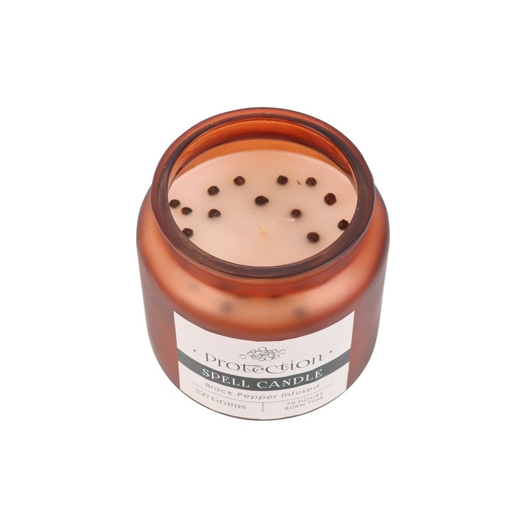 Black Pepper Infused Protection Spell Candle From Witch, Please!