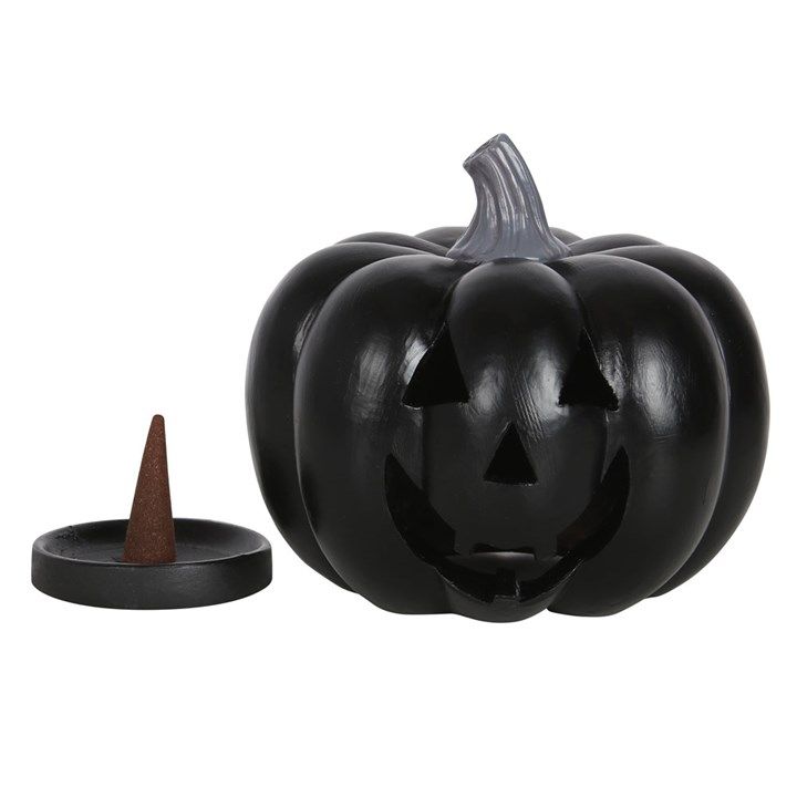 Black Pumpkin Incense Cone Holder From Witch, Please!