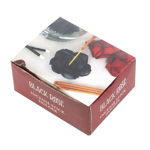 Black Rose Resin Incense Stick Holder From Witch, Please!