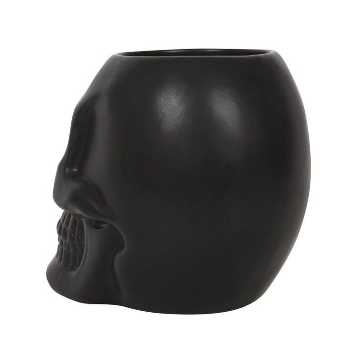 Black Skull Plant Pot From Witch, Please!