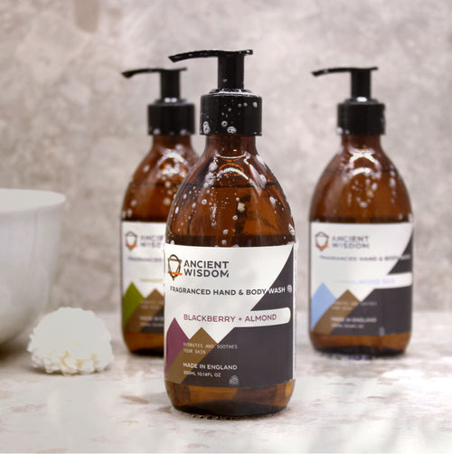 Blackberry & Almond Hand & Body Wash 300ml - Fragranced Hand & Body Wash