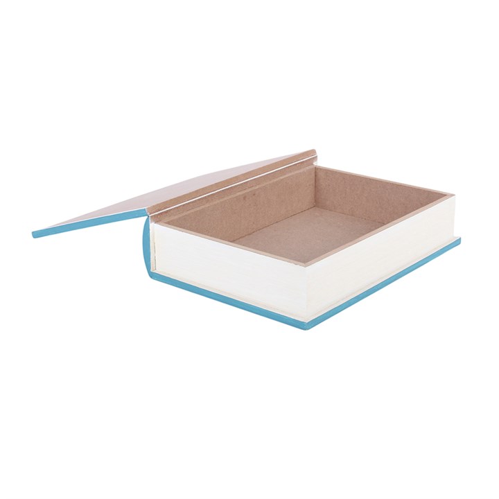 Blue Celestial Book Shaped Storage Box