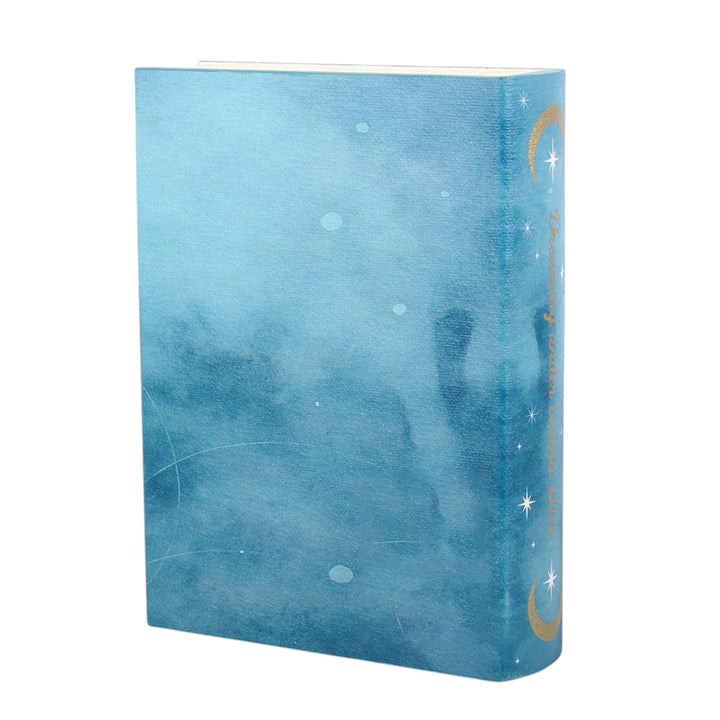 Blue Celestial Book Shaped Storage Box