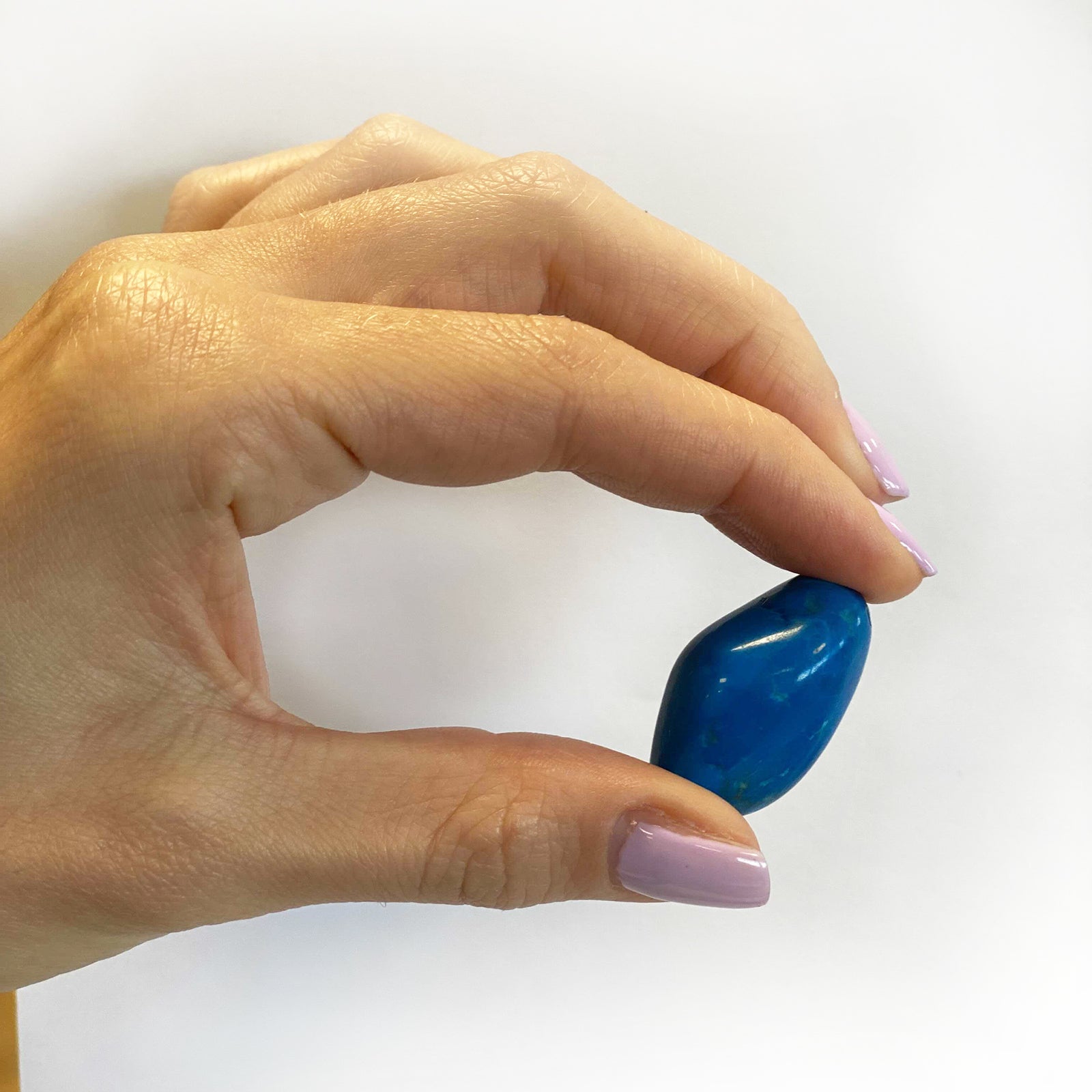 M Tumble Stone - Blue Howlite From Witch, Please!