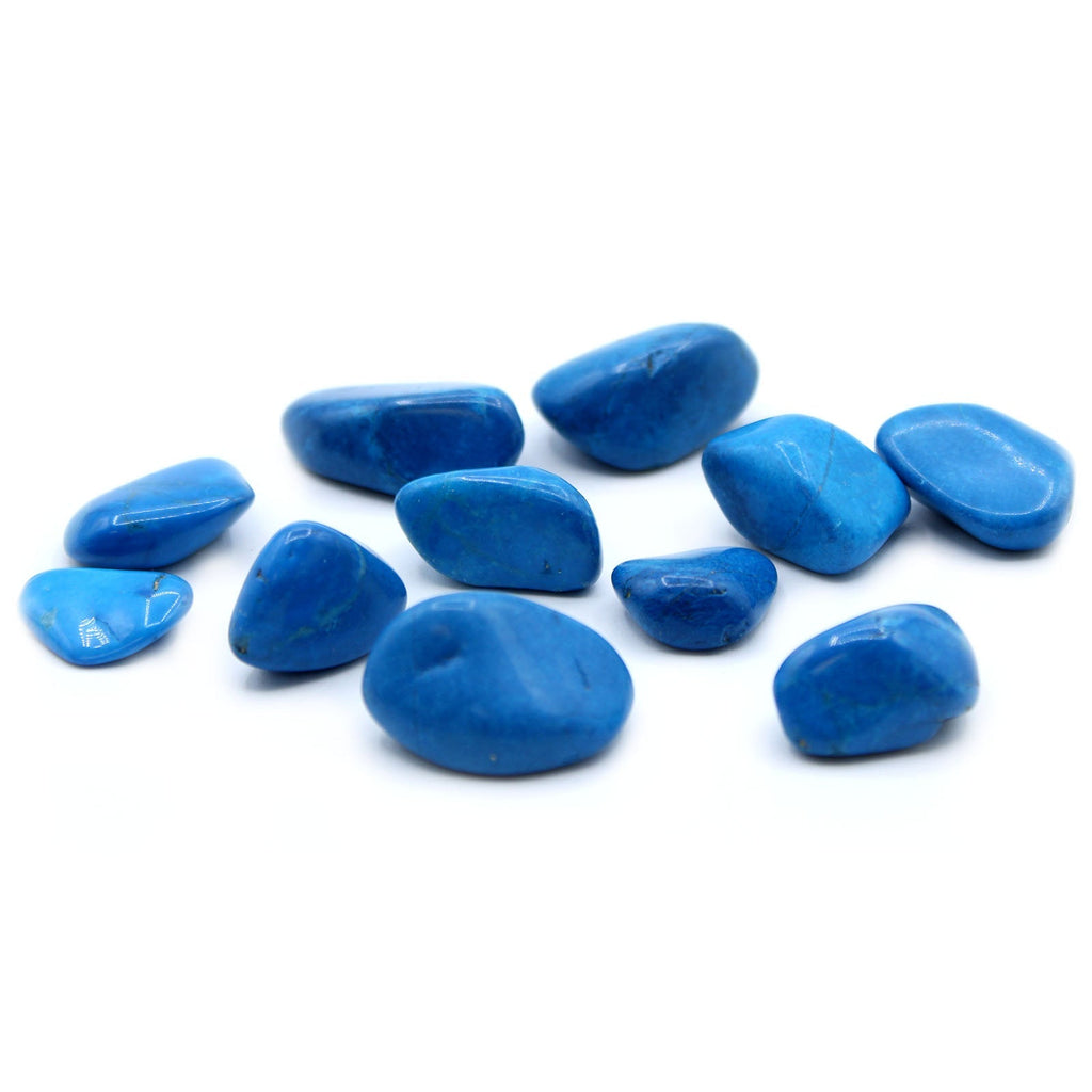 M Tumble Stone - Blue Howlite From Witch, Please!