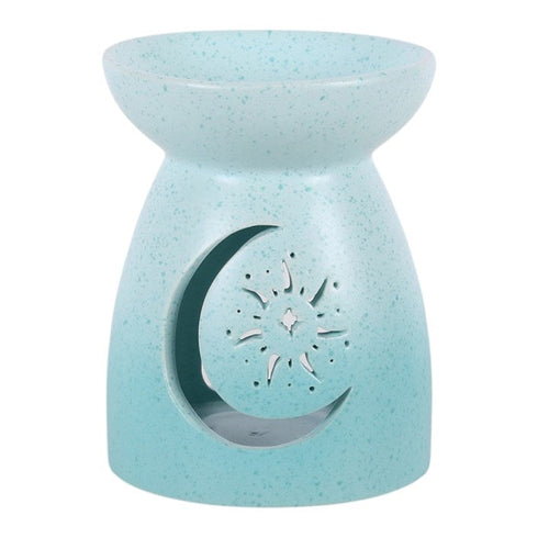 Blue Moon Cut Out Oil Burner